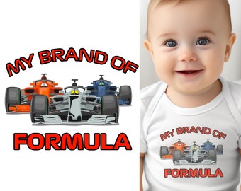 Baby Bodysuit - My Brand of Formula Baby Clothes for Infant Boys and Girls