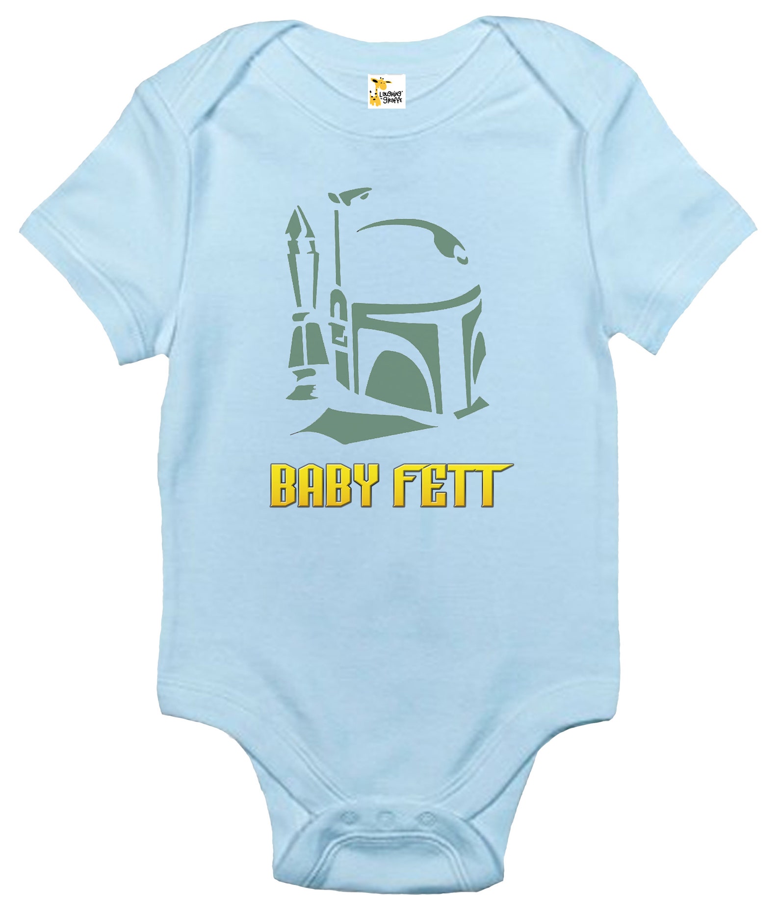 Baby Bodysuit Baby Fett Cute Star Wars Themed Baby Clothes | Etsy