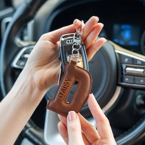 Personalized Gift, Letter Keychain, Custom Bag Charm Accessories, Leather Keyring, Initial Keychain for Women, Birthday Gift for her