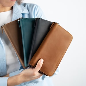 Women Leather Wallet, Leather Wallet For Women, Personalized Leather Wallet, Gift for Her