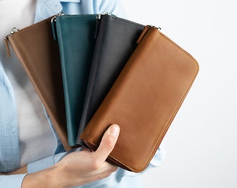 Frauen Leder Brieftasche, Leder Brieftasche für Frauen, personalisierte Leder Brieftasche, Geschenk für sie