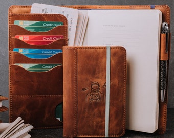 Leather Journal, Personalized Journal, Custom Journal, Handmade Journal Gift for Him