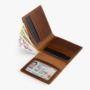 Engraved Leather Wallet, Personalized Christmas Gift, Custom Card Holder, Slim Wallet, Men's Wallet, Women's Wallet