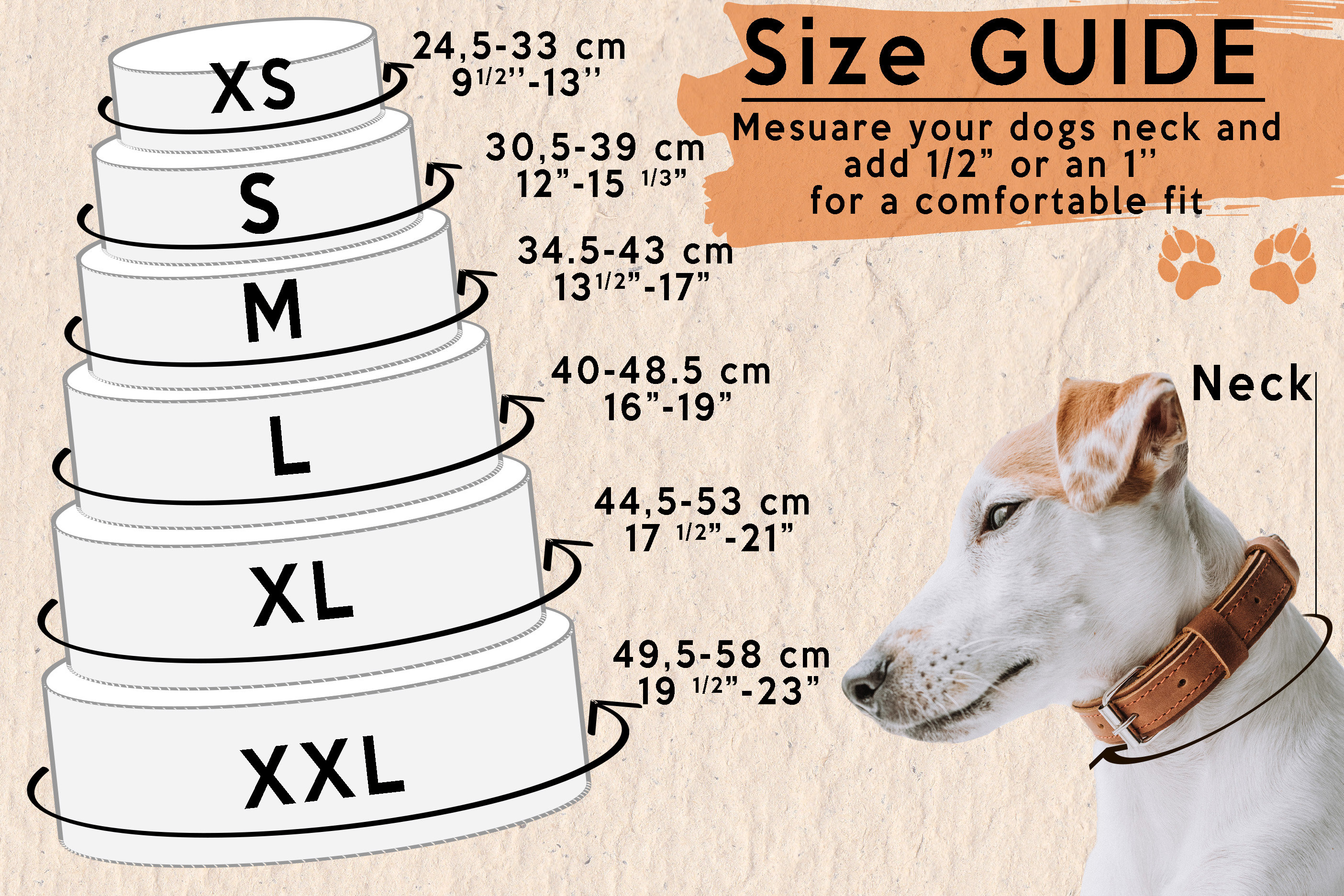 Personalized Leather Dog Collar Engraved Dog Collar Custom Etsy