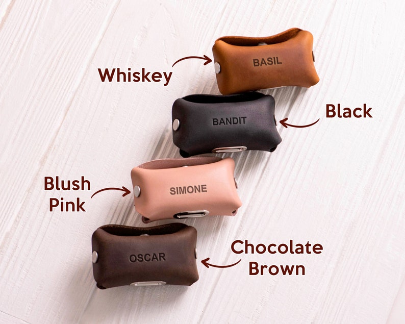 Personalized Dog Poop Bag Holder Dog Waste Bag Holder Dog Etsy