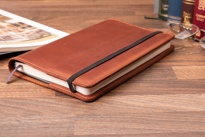 Moleskine leather cover personalized 3.5 x 5.5 Etsy