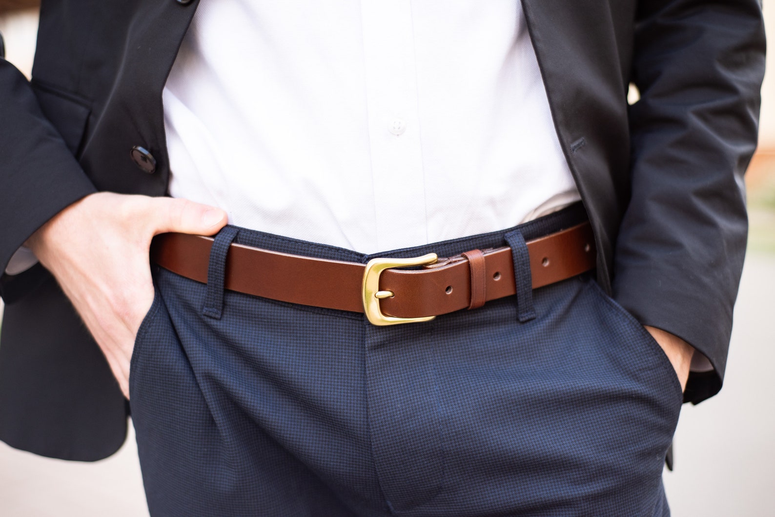 Handmade Personalised Men's Leather Belt in 3 Colors Gifts - Etsy