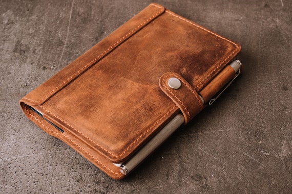 Leather Wrap Journal, Canyon / Large