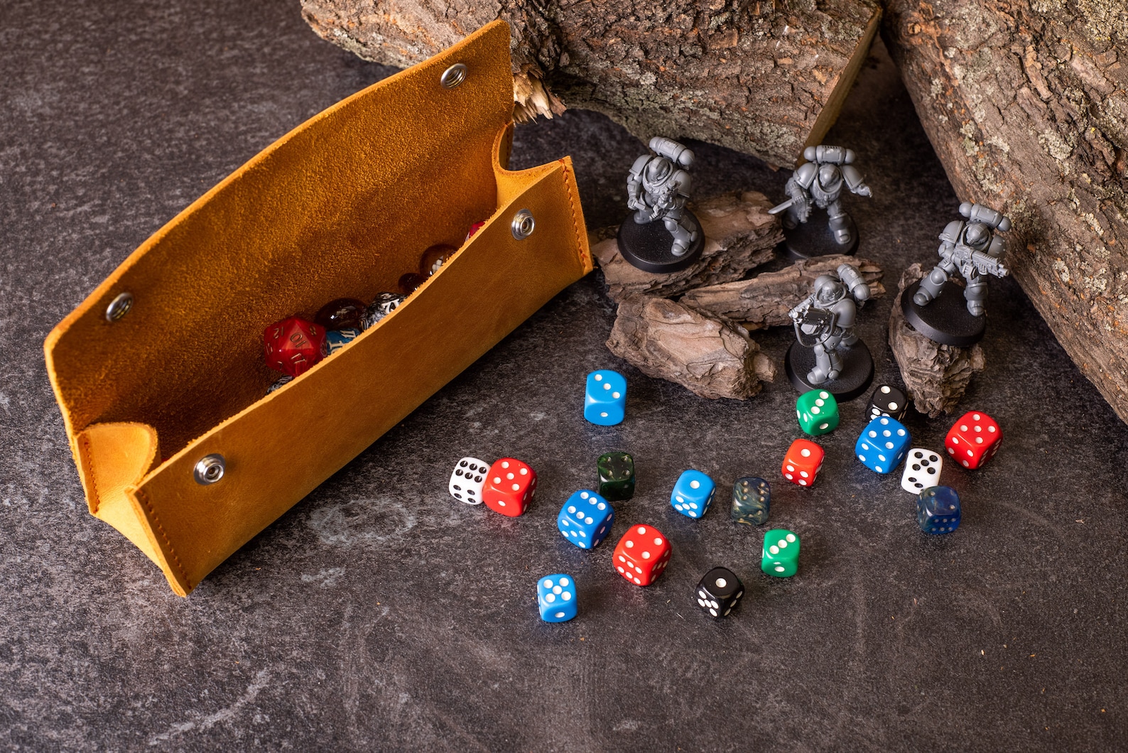 Dnd Dice Bag Personalized Leather Dice Bag. Small Bag for Dnd Etsy UK