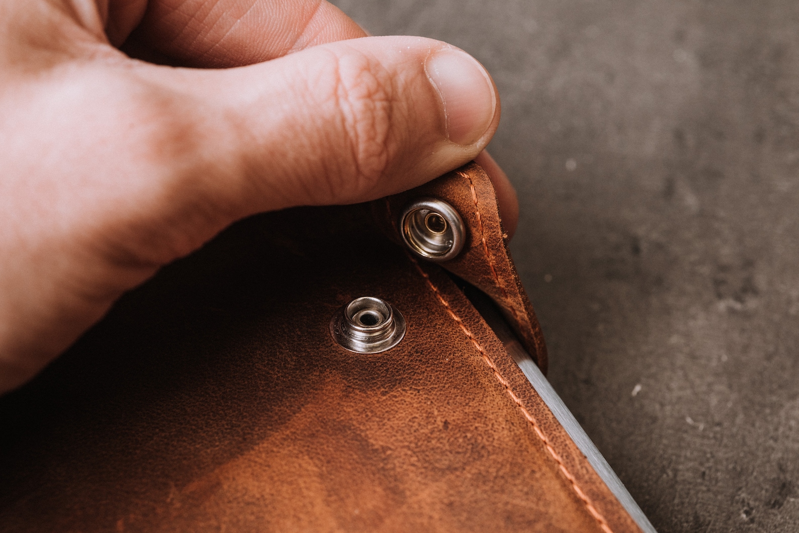 Moleskine Leather Cover Pocket With Pen Loop Leather Cover Etsy