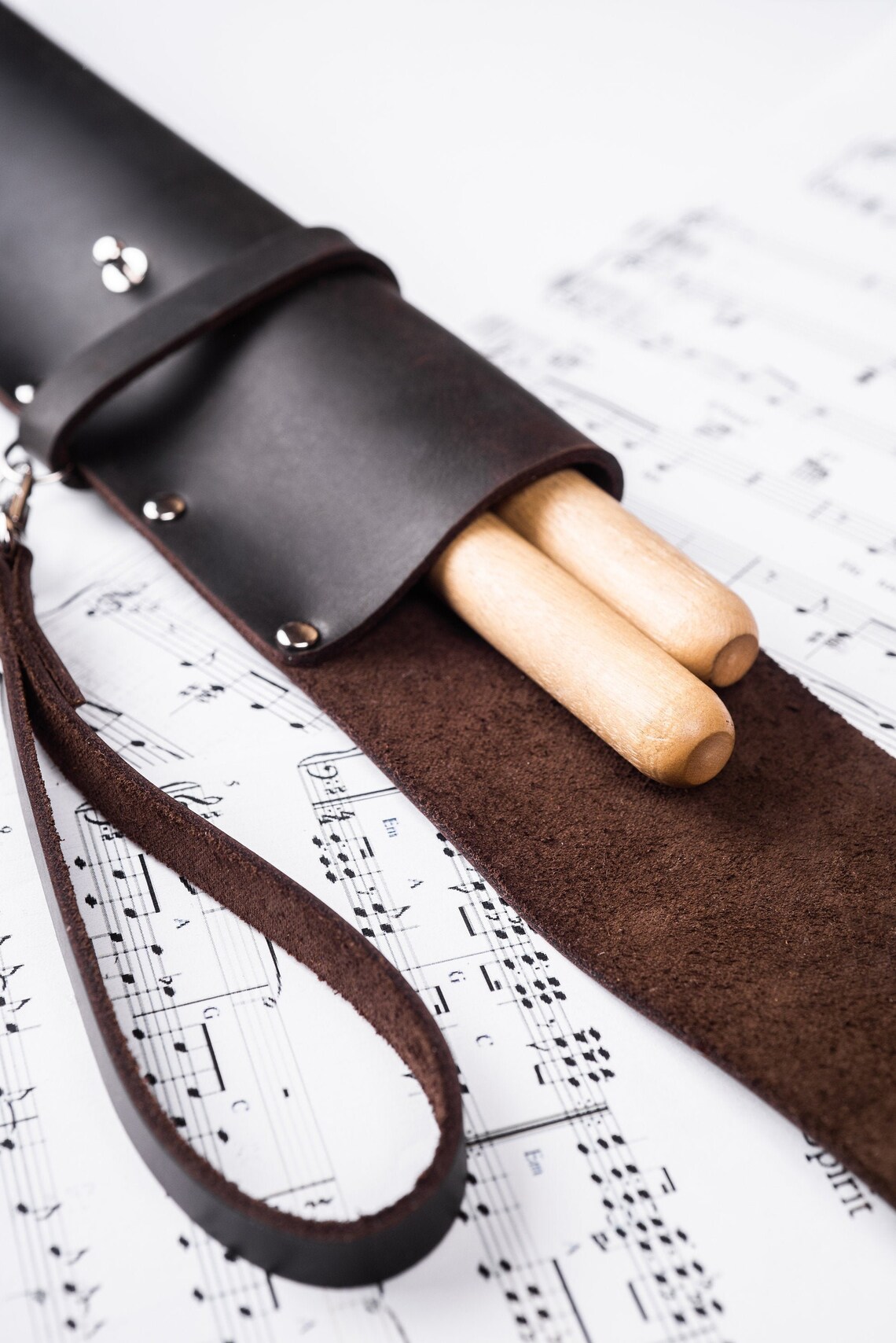 Drummer gift personalized drumstick holder drumstick case. Etsy