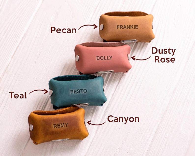 Personalized Dog Poop Bag Holder Dog Waste Bag Holder Dog Etsy