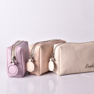 Bridesmaid Proposal cosmetic bag engraved with name