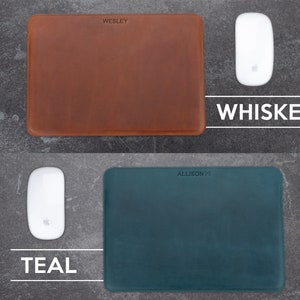 MacBook Pro/Air 13' 14' 16' Personalized Leather laptop sleeve leather