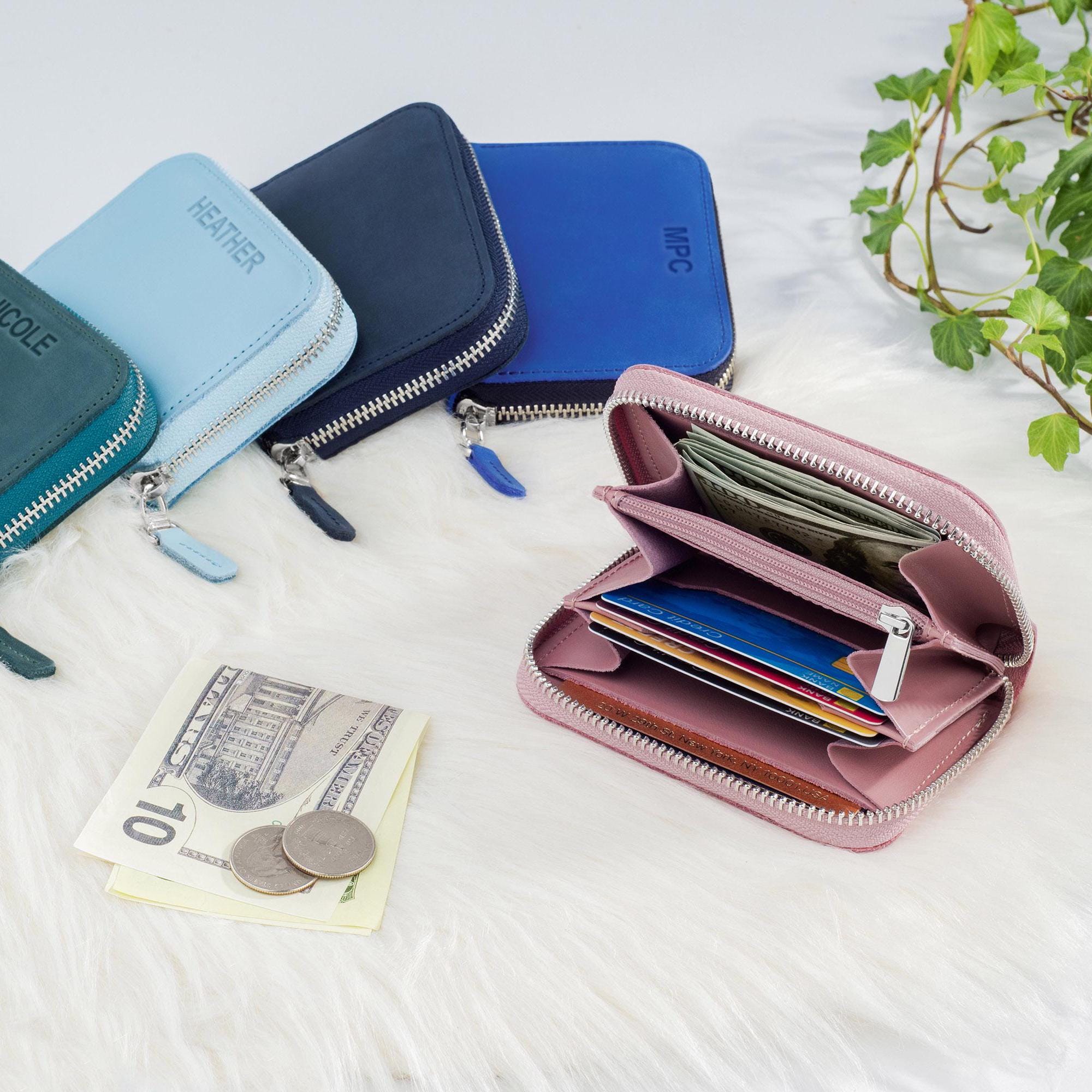 Classic Womens Wallet, Custom Wallet With Lots of Card Slots