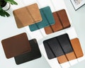 Personalized Leather Mouse Pad - Custom Engraved Desk Mat - Office Gift product logo