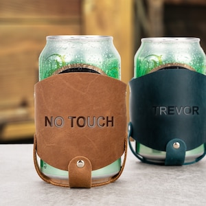 Custom coozie gift for men engraved