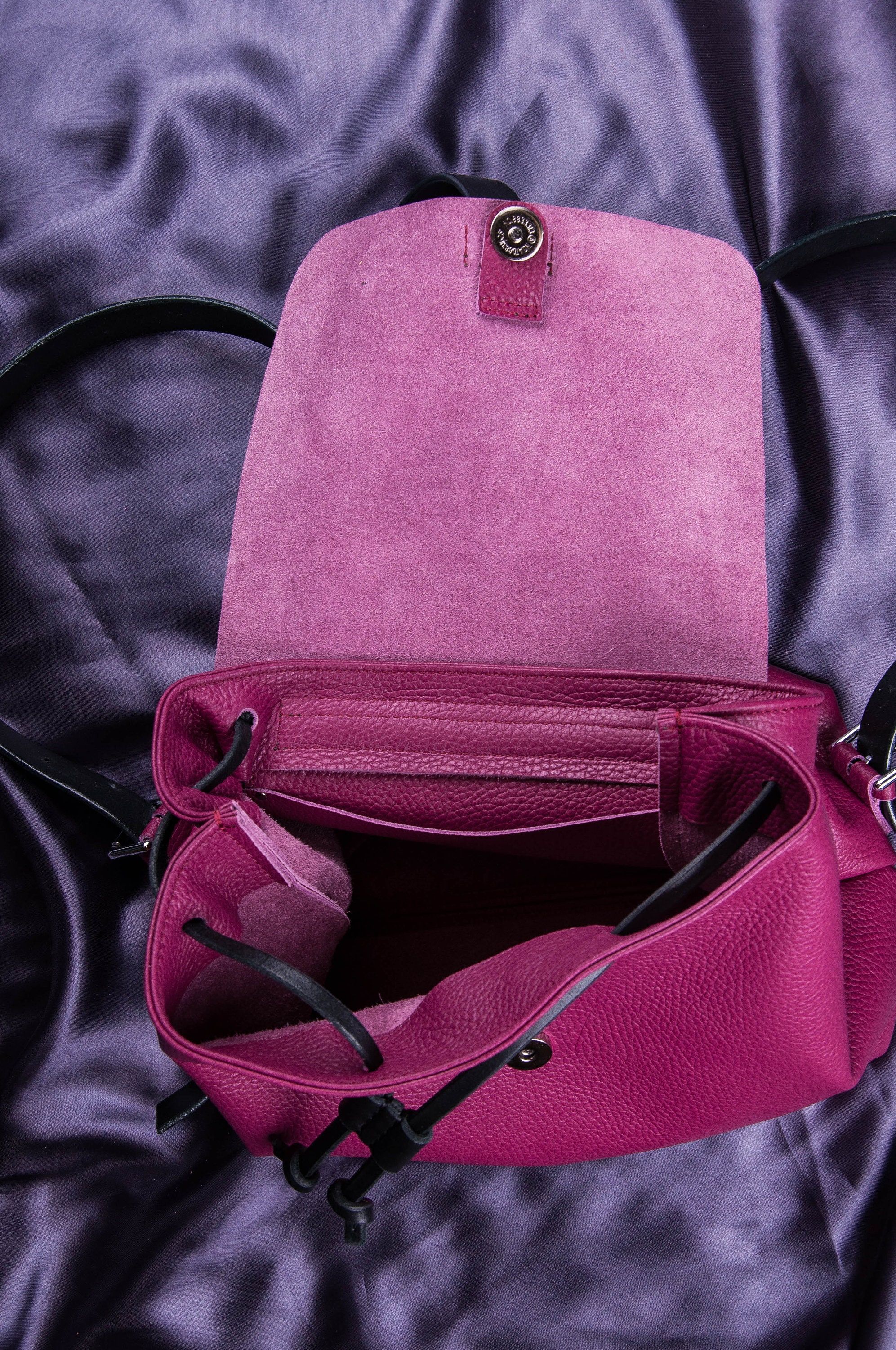Laptop backpack leather backpack. urban backpack Dahlia | Etsy