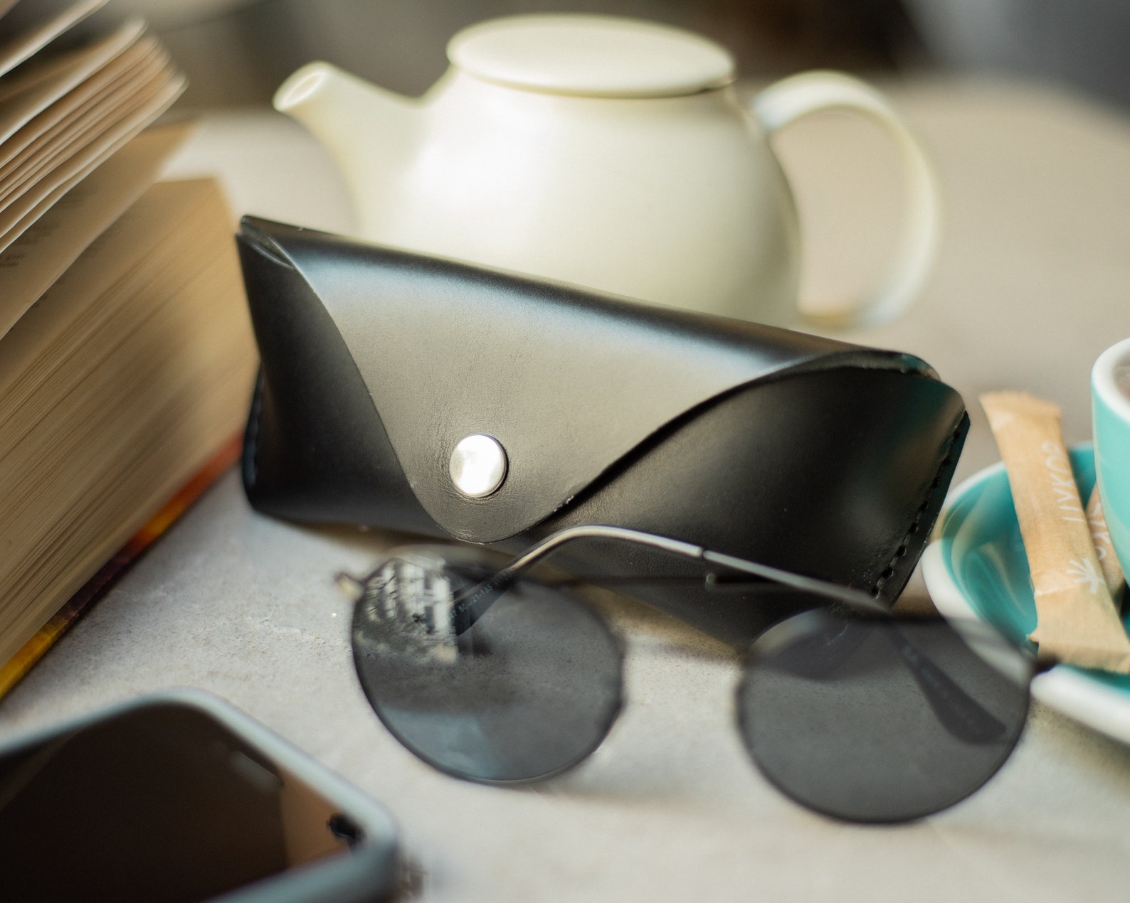 Ray Ban Case Leather Sunglasses Case Leather Sunglass Case Etsy