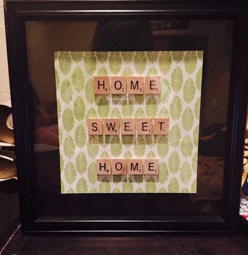 Scrabble Family Tree | Etsy