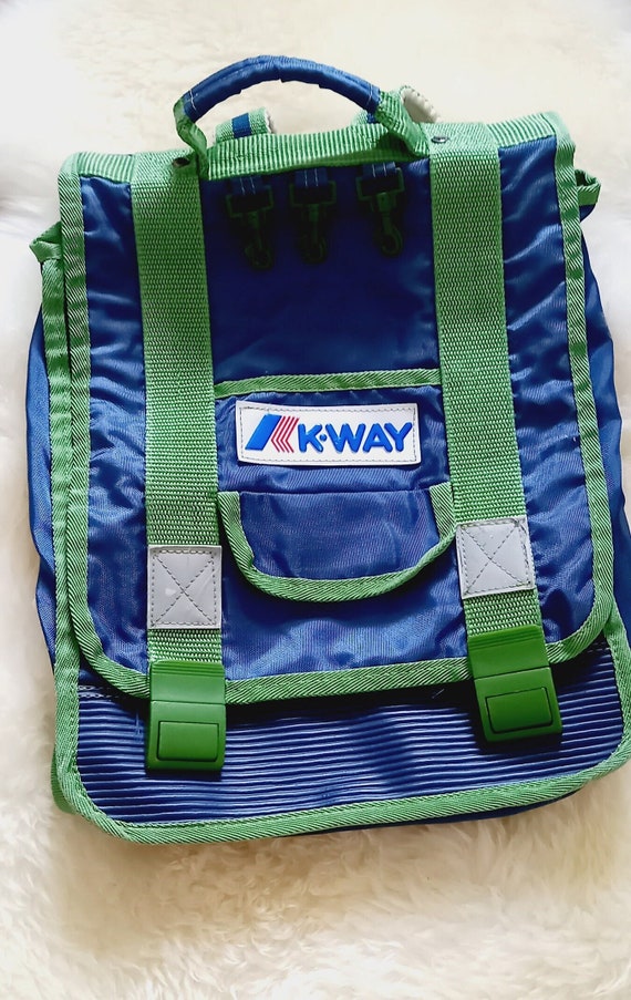 Sac à dos enfant "K-WAY"///Vintage 80's backpack