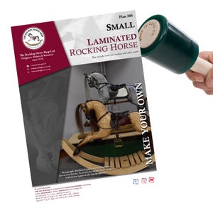 Rocking Horse Plan - Small Laminated Rocking Horse