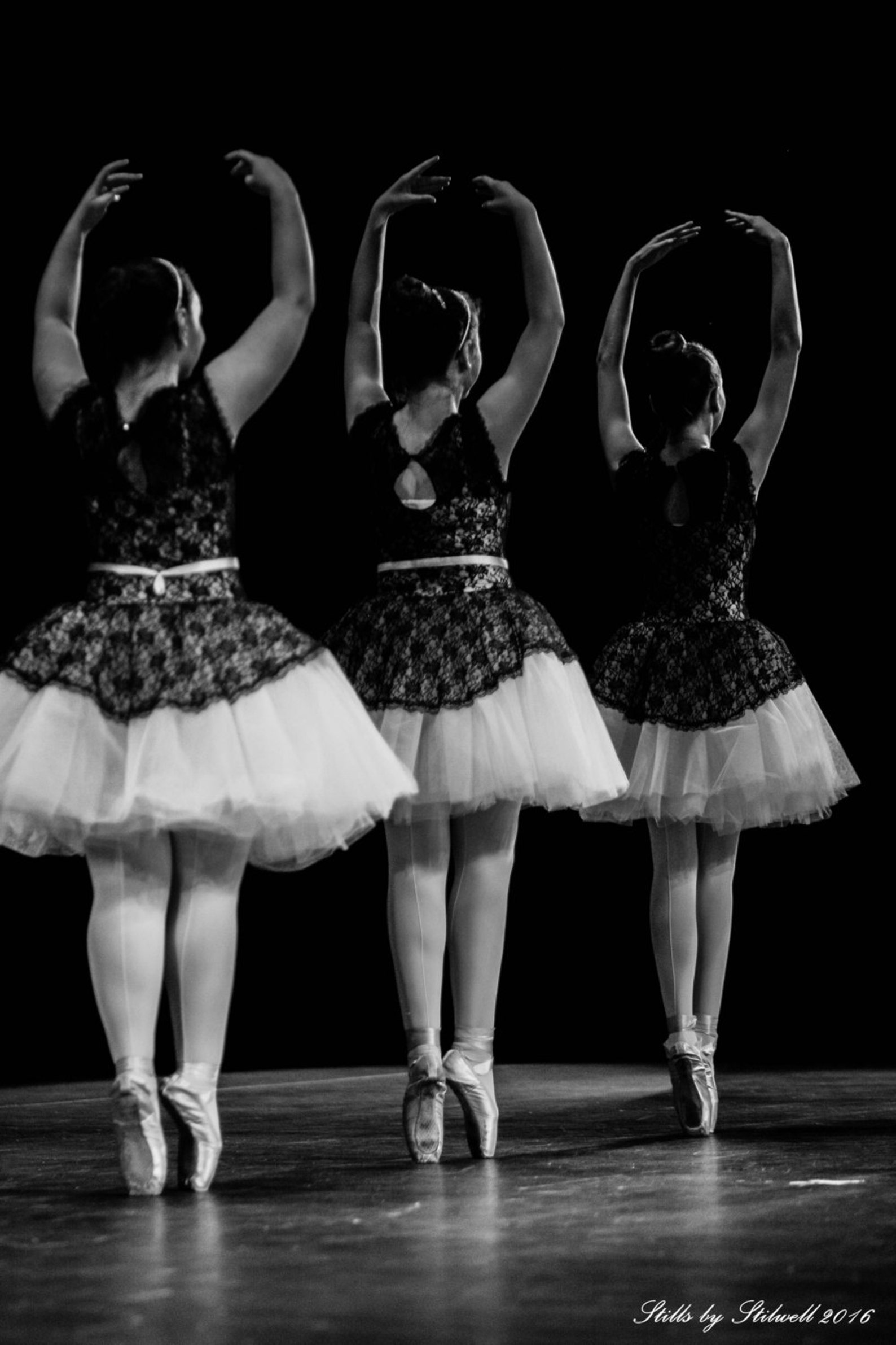 ballet photography ballerina on pointe ballet dancers print black & white photo dance studio decor little girls room nursery dec