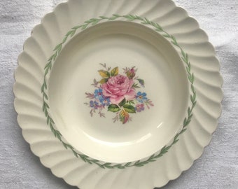 Royal Staffordshire Clarice Cliff "Janice" Soup Plate