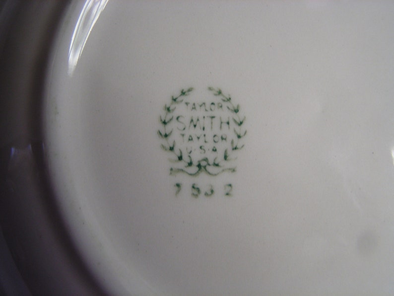 Taylor, Smith & Taylor, Appalachian Heirloom Bonnie, Rim Soup Bowl image 2