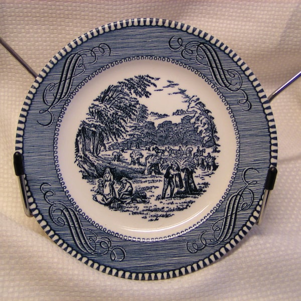 Royal China Currier & Ives "Harvest" Bread and Butter Plate