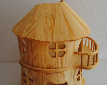 Wooden Dollhouse Wooden doll house Dollhouse Dolhouses