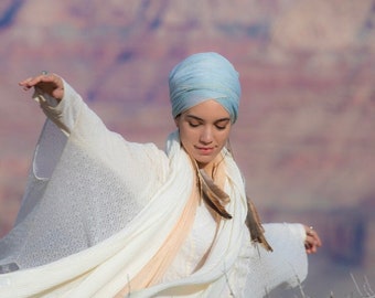 Long Time Sun Indigo Headwrap/Turban