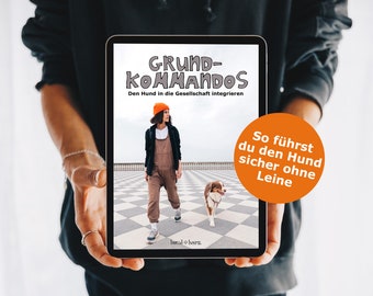 eBook Hundetraining: Grundkommandos – den Hund in die Gesellschaft integrieren | Alltagstraining, Rückruf, Leinenführigkeit, Impulskontrolle