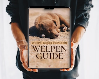 eBook Welpenerziehung: Der Welpenguide | Welpe richtig erziehen, Alltag meistern, Stubenreinheit, Ruhe, Grenzen, Vertrauen aufbauen