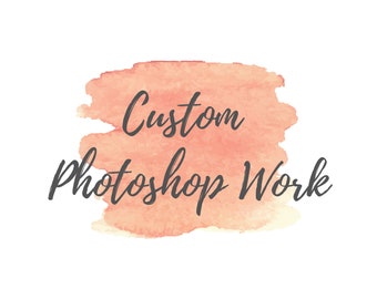 Custom Photoshop Work for Watercolor Render