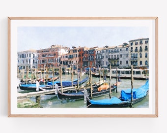 Venice Canals Wall Art Print, Italy Art, Photography Prints, Venice Photography, Italy Canal Wall Art, Venice Italy Print