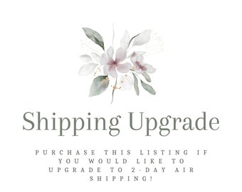 Watercolor Shipping Upgrade