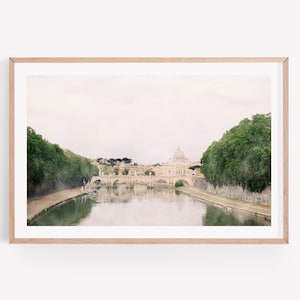European Watercolor Wall Art Print, Wall Art, Photography Prints, Watercolor Landscape Print, France Watercolor, France Wall Art