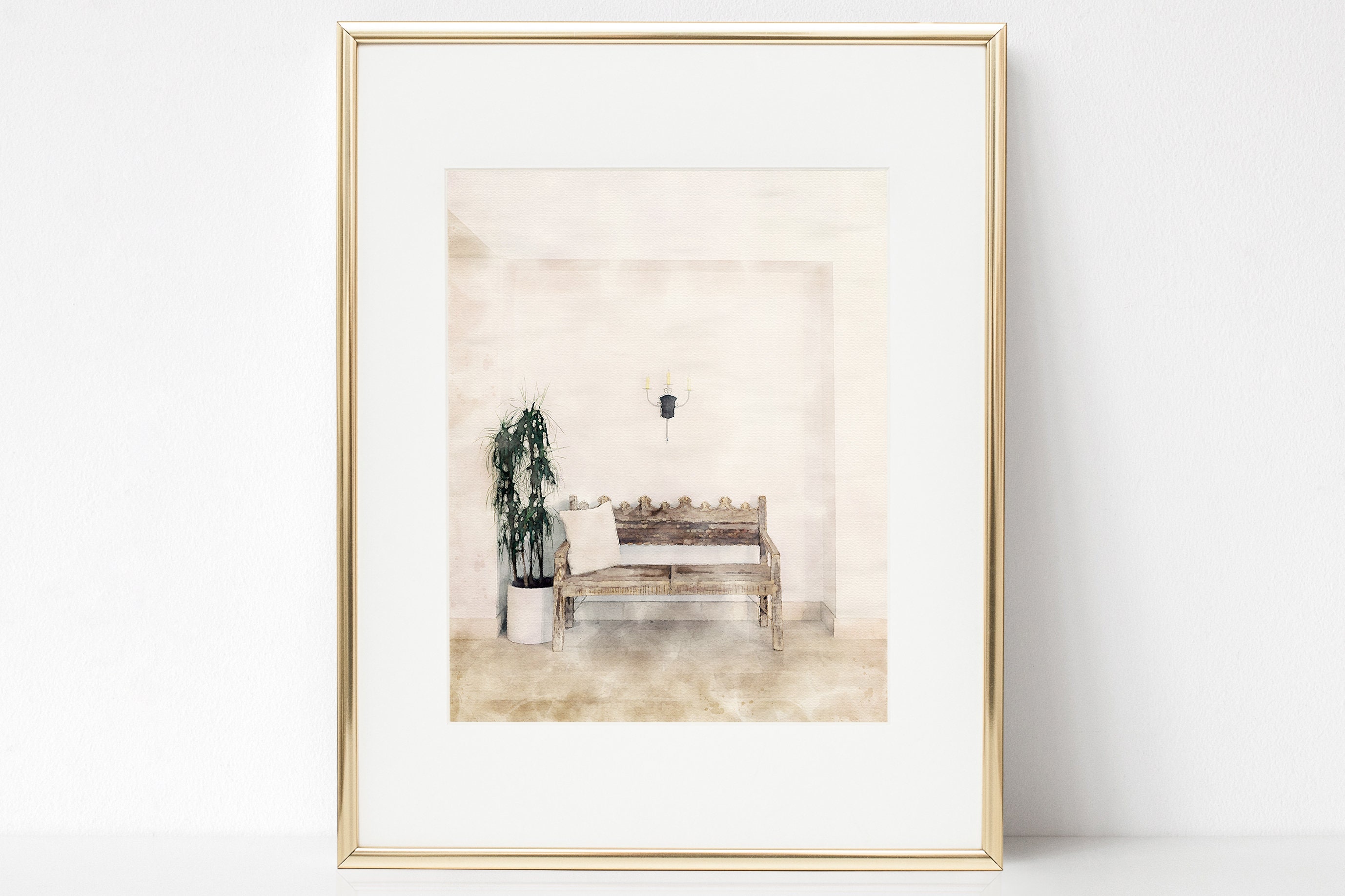 Boho Watercolor Wall Art, Boho Wall Art, Boho Photo Print, Wall Art, Photography Prints, Watercolor Photography Print