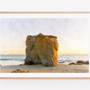 California Beach Wall Art Print, Beach Art, Photography Prints, Beach Landscape Print, California Wall Art