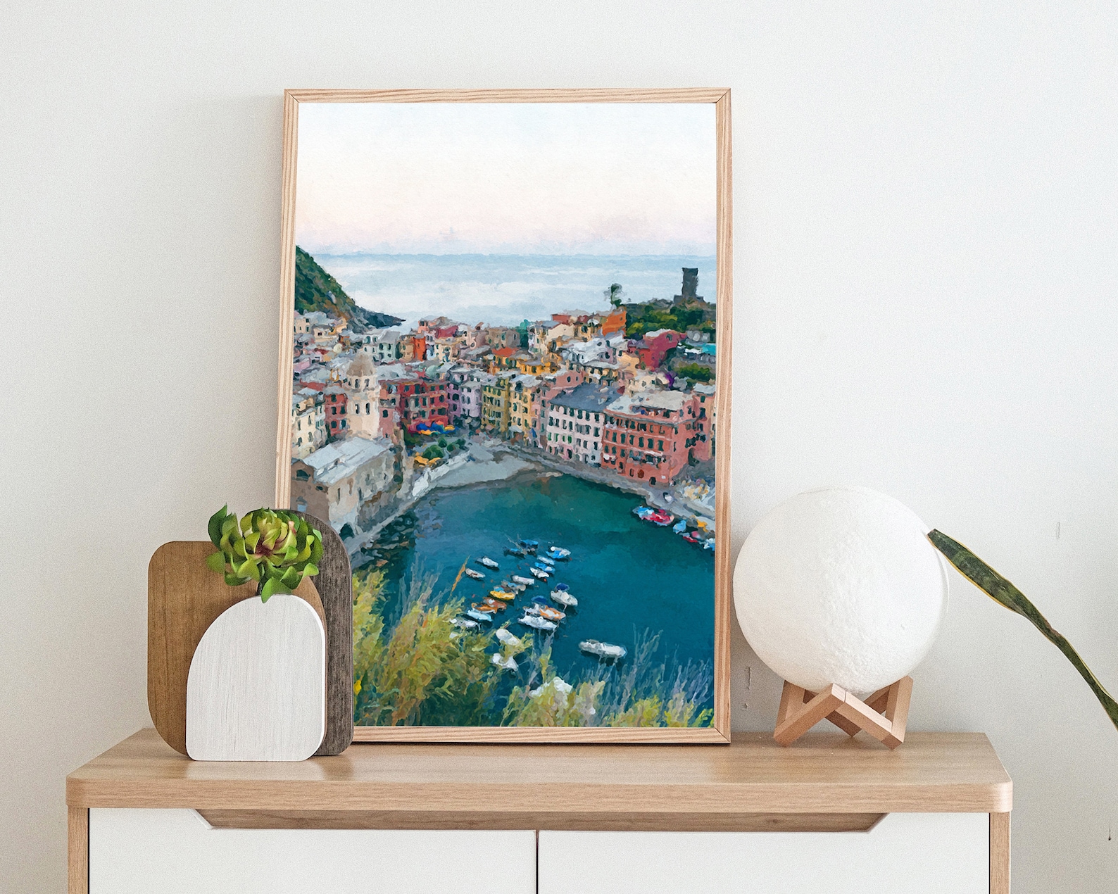 Beach Town Coastal Wall Art Print, Coastal Art, Photography Prints ...