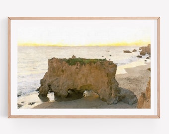 California Beach Wall Art Print, Beach Art, Photography Prints, Beach Landscape Print, California Wall Art