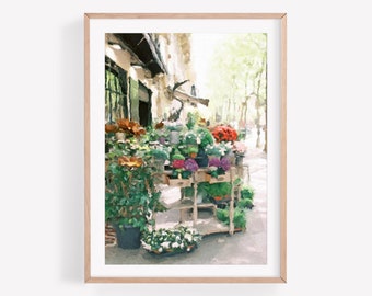 Flowershop Wall Art Print, Floral Art, Photography Prints, Flower Photography, Floral Wall Art, Flower Print, Floral Artwork
