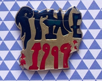 PRINCE 1999 pin / vintage pin enamel pin 80s 80's pin pinback prince pin jacket pin gift present lapel pin gifts for him rock band