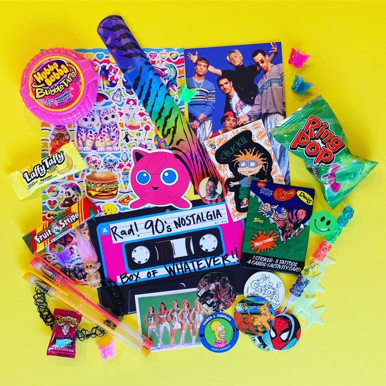 90s NOSTALGIA BOX Of WHATEVER Gift Box Present Christmas Etsy