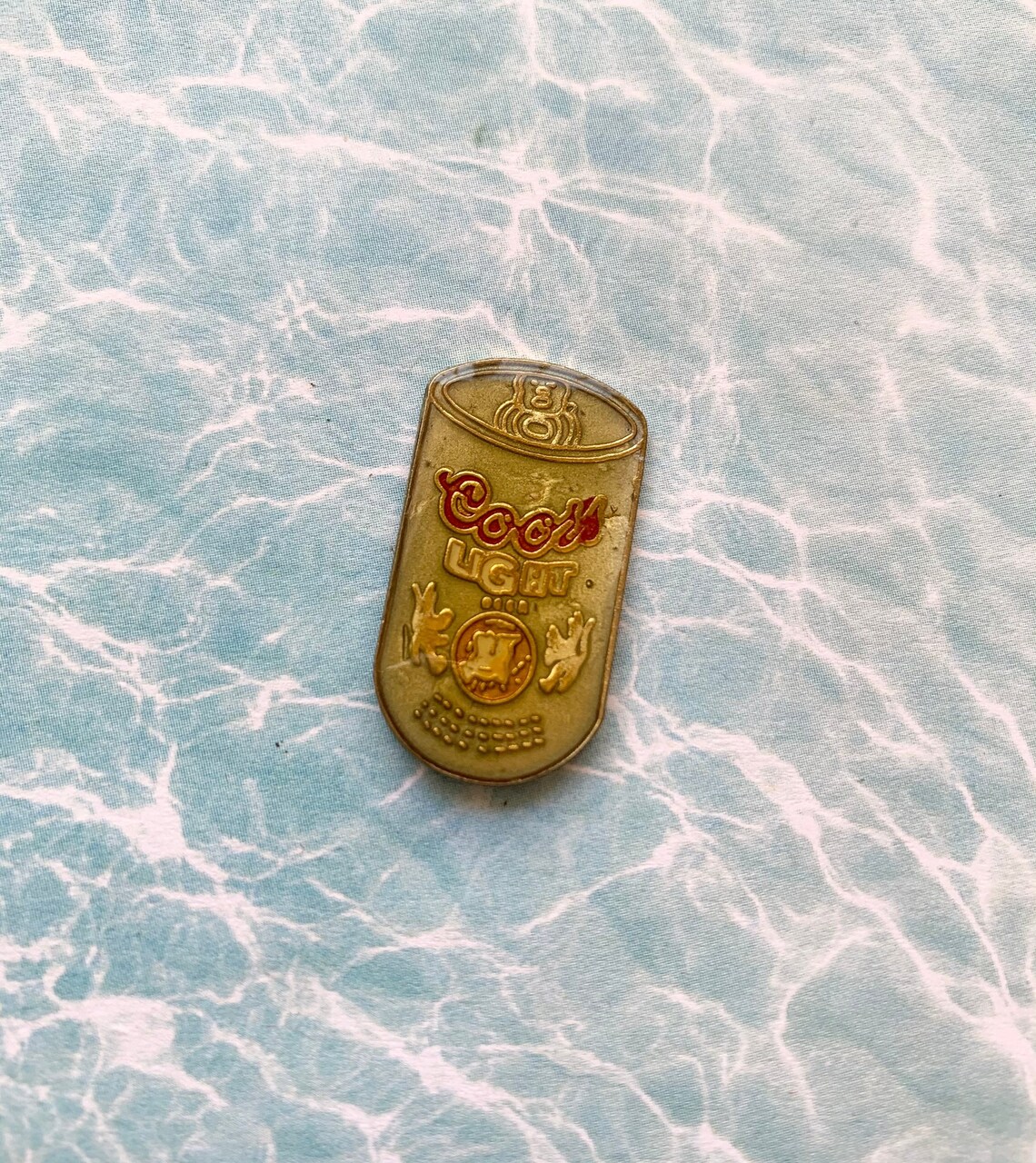 COORS LIGHT PIN / Vintage Pin Enamel Pin 80s 80's Pin Hat Etsy