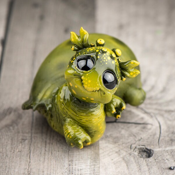 VENDITA di verde lumaca carino - Katyushka arte bambole e creature - NATALE!!! -15%