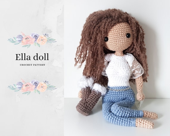 realistic amigurumi doll