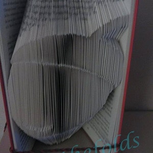 Acorn Book folding pattern DIY