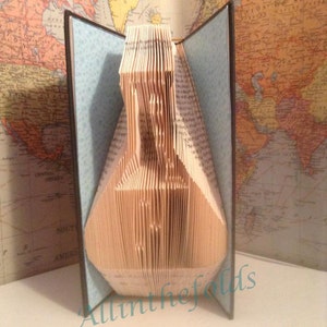 Science lab bottle book folding pattern DIY